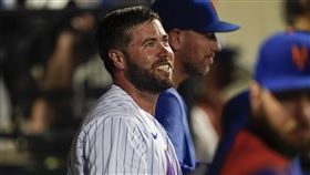 ▲拉夫（Darin Ruf）客串投手登板2局無失分。（圖／美聯社／達志影像）