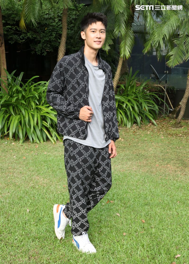 全明星張家陞三立新聞網專訪。（記者邱榮吉/攝影）