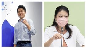 林楚茵反嗆蔣萬安「真的很不懂年輕人」。（圖／翻攝自蔣萬安臉書、林楚茵臉書）