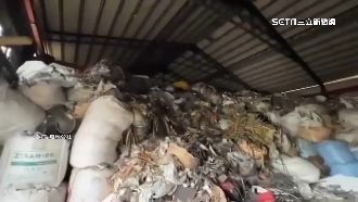 疑遇環保蟑螂！屋主開門驚見全是垃圾