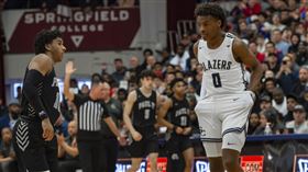 ▲布朗尼（Bronny James）即將就讀大學。（圖／美聯社／達志影像）