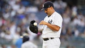 ▲寇泰斯（Nestor Cortes）7局失3分，洋基貧打2連敗光芒。（圖／美聯社／達志影像）