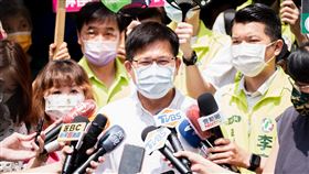 0817林佳龍前往下泰山巖參香（圖／林佳龍競辦提供）