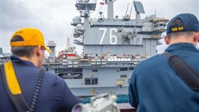 中國又嗆要軍演！美海軍證實雷根號還沒走　曬1圖秀肌肉