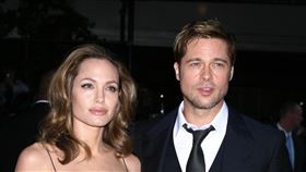 布萊德彼特（Brad Pitt）與前妻安潔莉娜裘莉（Angelina Jolie）。（圖／美聯社／達志影像）