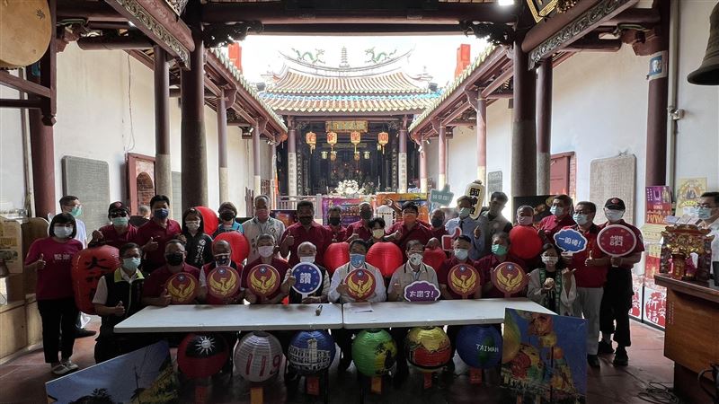 台南消防結合武廟！燈籠繪畫比賽開跑