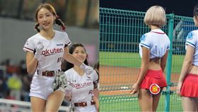 卉妮,啦啦隊,走光