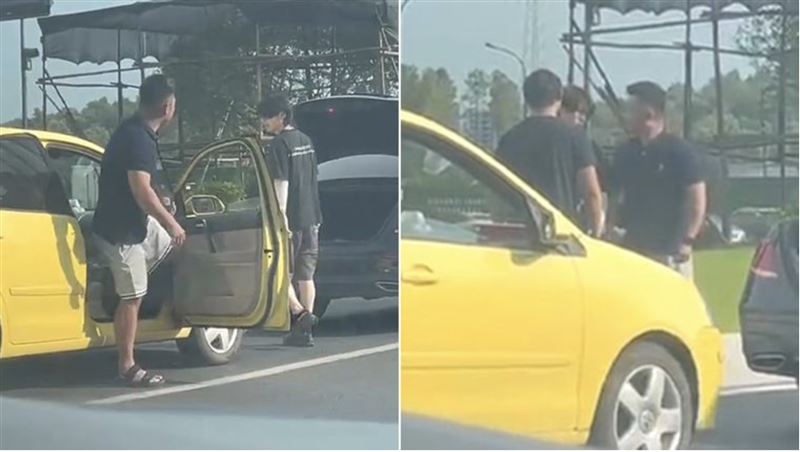 賓士男抄球棒下車輸贏！越級打怪秒孬