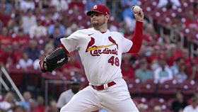 ▲蒙哥馬利（Jordan Montgomery）丟掉轉戰紅雀首分。（圖／美聯社／達志影像）