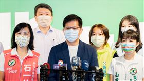 林佳龍召開「 決戰新北百里侯！倒數 100 天！衝破百萬票」記者會