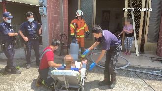 桃園民宅瓦斯氣爆　翁全身50%灼傷