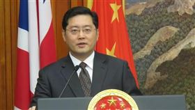 中國駐美大使秦剛。（圖／中新社）