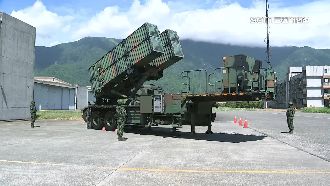 防導彈威脅　空軍公開天弓三飛彈操作