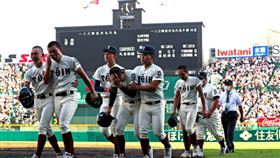 大阪桐蔭高校爆冷遭對手淘汰。（圖／翻攝自推特）