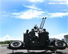GDF-006型35公厘雙管防空快砲，機動力強、射速快、射擊精準，全天候作戰，是低空射擊之優良武器。（記者邱榮吉/攝影）