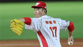 味全龍先發投手郭郁政。（圖／味全龍提供）