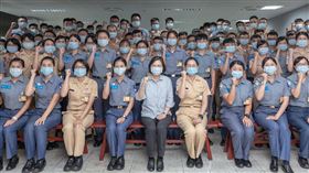 蔡英文、國軍（圖／總統府Flickr）