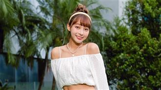 獨／只遮三點全脫了　林襄宣布新喜訊