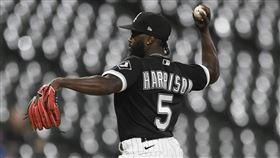▲哈里森（Josh Harrison）客串登板挨6安掉4分。（圖／美聯社／達志影像）