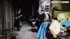 新北市新莊區驚傳兇殺案件，1名男子遭室友砍傷命危送醫。（圖／翻攝畫面）