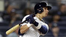 ▲卡布瑞拉（Oswaldo Cabrera）連2場比賽敲安。（圖／美聯社／達志影像）