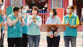 0820蔡英文、黃秀芳赴彰化縣埔心武聖宮、彰化市元清觀（圖／民進黨提供）
