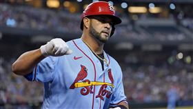 ▲普侯斯（Albert Pujols）敲雙響砲，生涯第692轟達陣。（圖／美聯社／達志影像）
