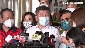 陳時中出席環南中繼市場普渡法會