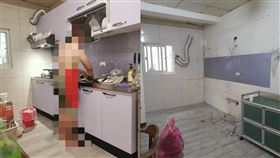 房客「冷氣、流理台全搬走」（圖／翻攝自爆料公社）