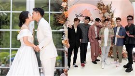 棒棒堂成員參加威廉婚宴（圖／翻攝自獒犬IG）