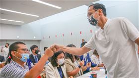 國民黨主席朱立倫出席第四屆模擬桃園市議會(圖/國民黨提供)