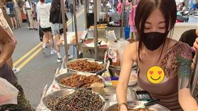 燒酒螺女老闆遭網友酸「靠露賺」高EQ回擊。（圖／翻攝自爆廢公社公開版）