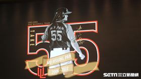 潘武雄引退會主視覺公布。（圖／記者蔡厚瑄攝影）
