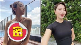 女星陳善渝外貌清新，更擁有超長腿的高挑身材。（圖／翻攝自ooodilia IG）