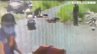 搶救畫面曝！2勇警躺血泊曝曬CPR