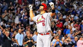 ▲普侯斯（Albert Pujols）敲出生涯第693轟。（圖／翻攝自紅雀推特）