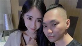 連千毅、娜美。（圖翻攝自蘭庭精品臉書）