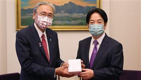 0823賴清德接見「日華議員懇談會」會長古屋圭司眾議員訪台團（圖／總統府提供）