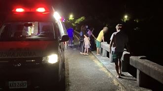 慟！6歲童吃東西墜橋　送醫搶救不治