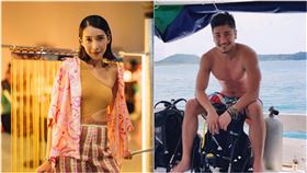 演員楊晴與羅平在2018年拍《女兵日記》時傳過緋聞。（圖／翻攝自臉書）