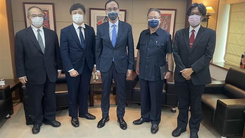 朱立倫與日訪團見面！他曾被韓粉出征