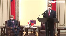 游錫堃接見日本國會「日華議員懇談會」會長古屋圭司眾議員訪台團一行