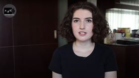 法國女孩「憶思」接受《不要鬧工作室》訪問。（圖／翻攝自YouTube Stopkiddinstudio）