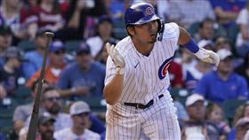 ▲小熊外野手鈴木誠也敲安帶打點。（圖／美聯社／達志影像）