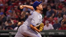 ▲菊池雄星轉往中繼第2次出賽，狂丟4次四死球。（圖／路透社／達志影像）