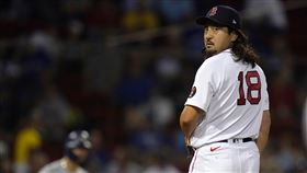 ▲澤村拓一8月連2場失分。（圖／美聯社／達志影像）