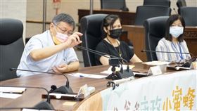 柯文哲出席「嗡嗡嗡市政小蜜蜂―2022暑期市政體驗營」。