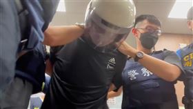 殺警案嫌林信吾（記者王宣晴攝影）