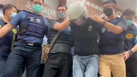 殺警案嫌林信吾（記者王宣晴攝影）