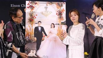 艾成婚紗照曝光　王瞳披上白紗大爆哭